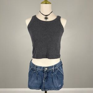 90s gray tank top vintage
